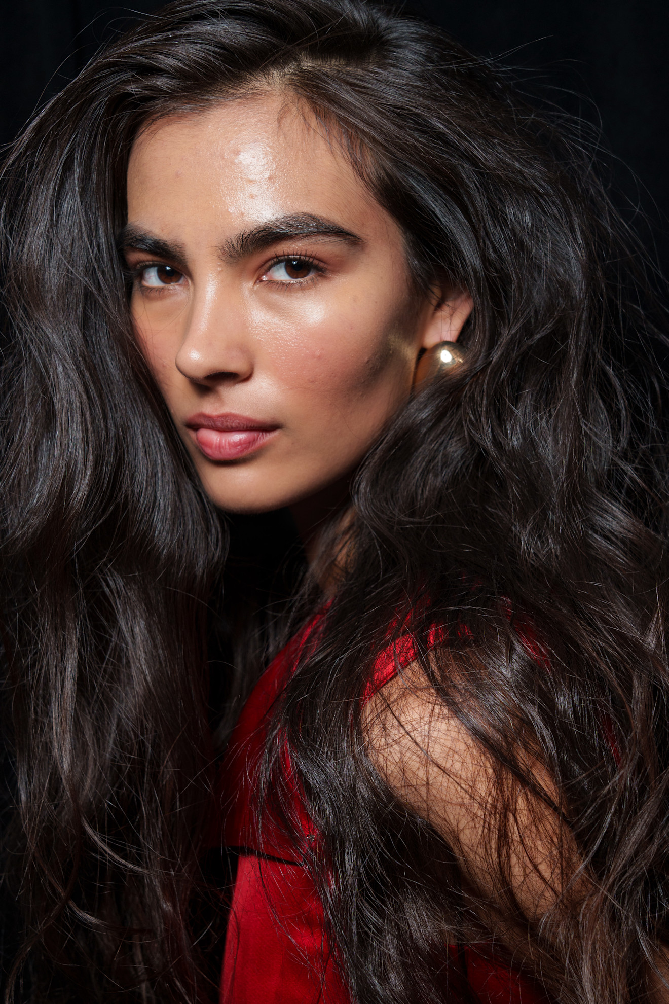 ألوان البلاشر البرونزي مع التموجات اللماعة