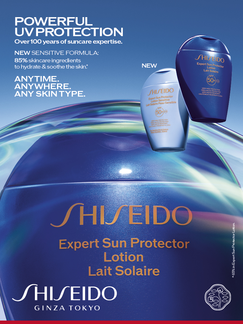 صُمّمت تركيبة Shiseido بعناية لتلبّي احتياجات البشرة الحساسة وقابليتها للتهيّج، موفّرةً حماية قوية واسعة الطيف من الأشعة فوق البنفسجية
