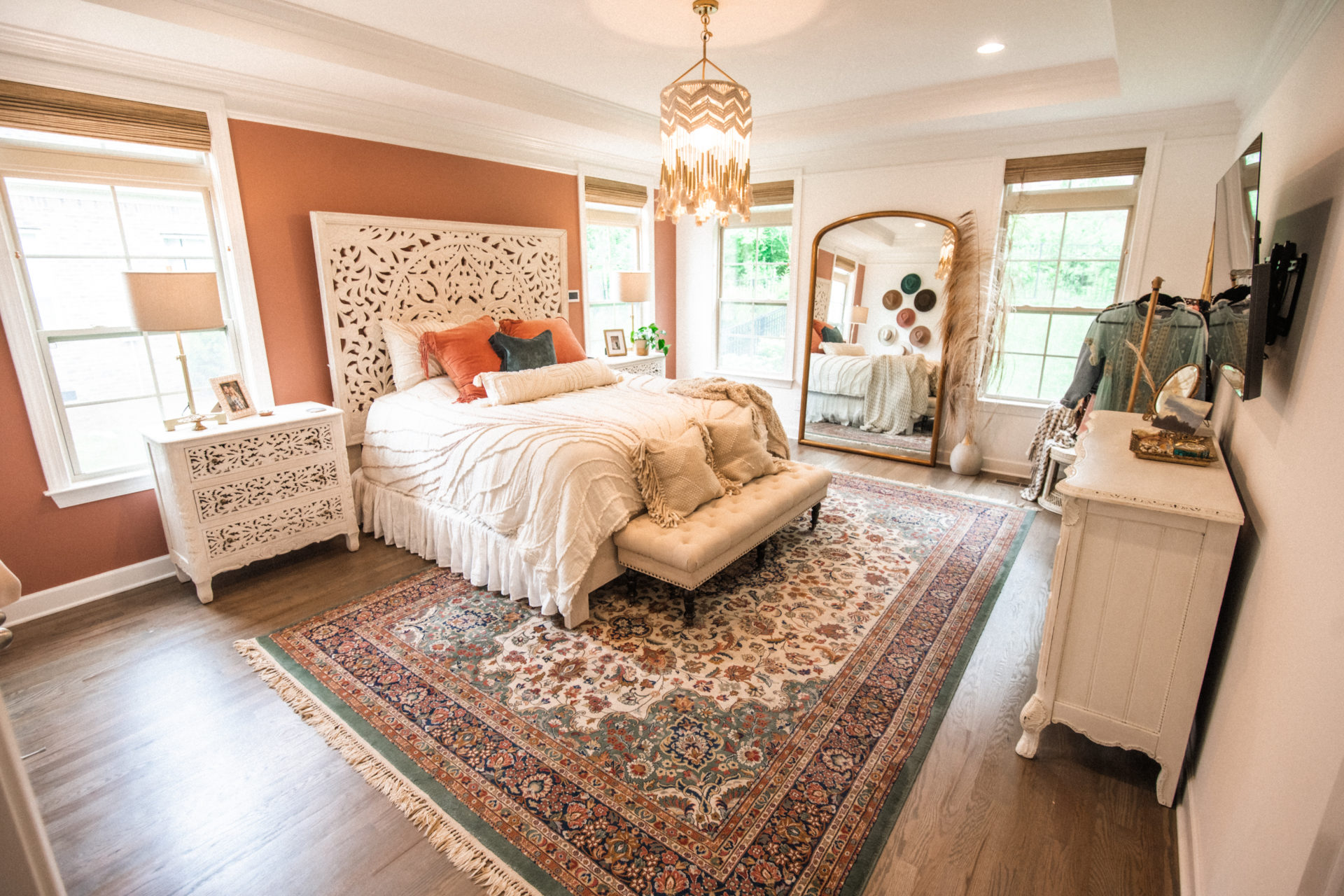 ضعي سجادة جريئة