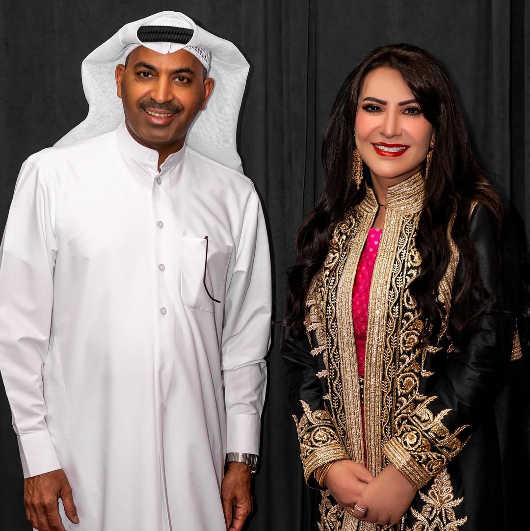 طارق العلي مع هدى حسين