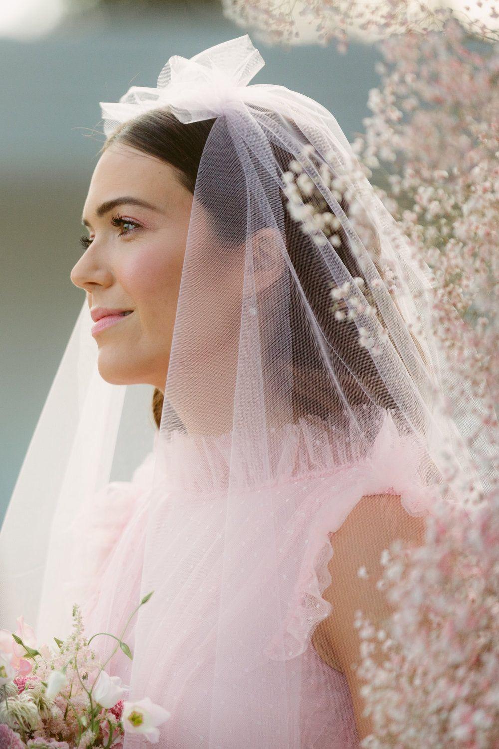 طرحة زفاف ماندي مور Mandy Moore من رودارت Rodarte