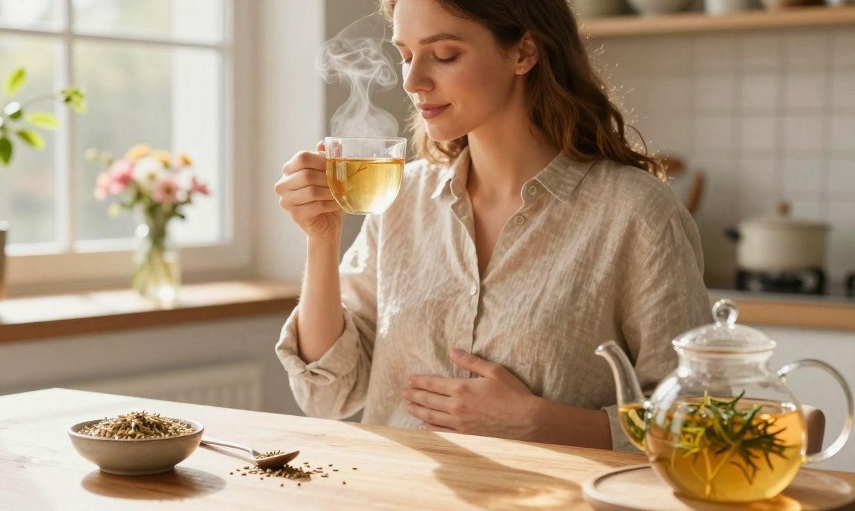طرق إزالة انتفاخ البطن بسرعة وبشكل طبيعي