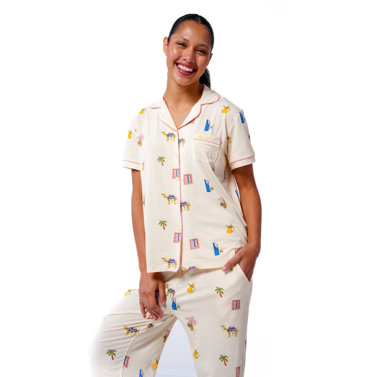 طقم بجاما The Saudi Girl من MLW