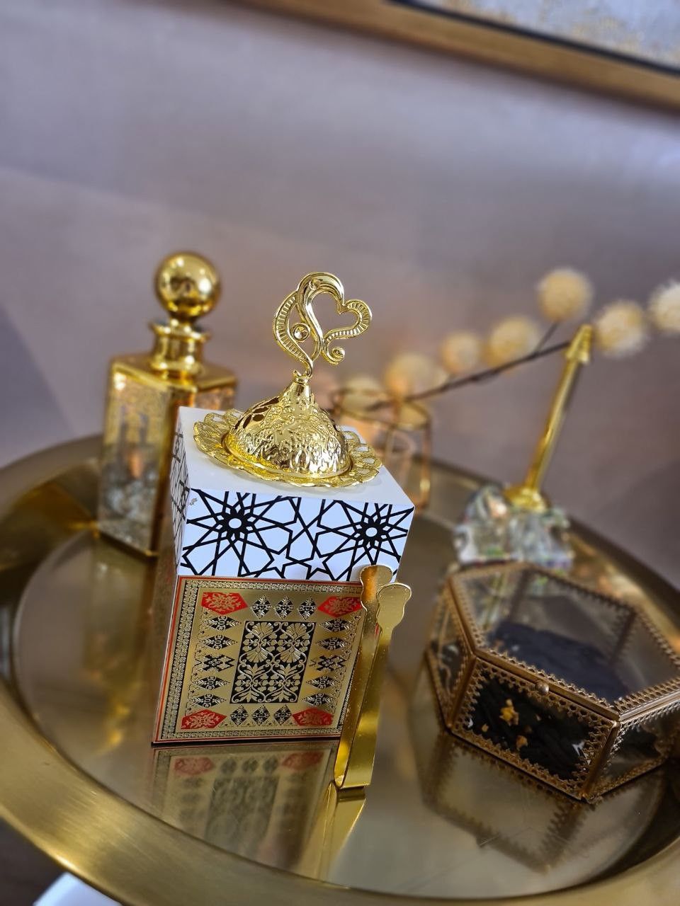 طقم مبخرة عربي التصميم