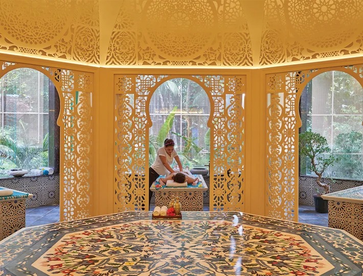 طقوس الحمام المغربي الملكي