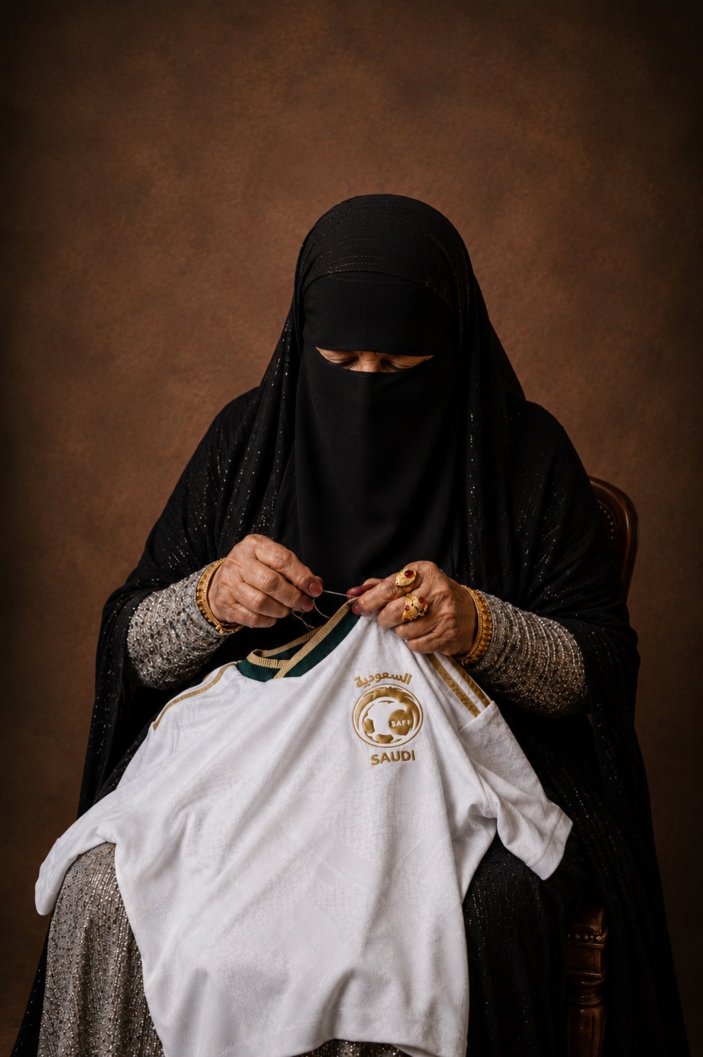 ظهرت الحرفيات السعوديات كعنصر بارز في بعض التصاميم