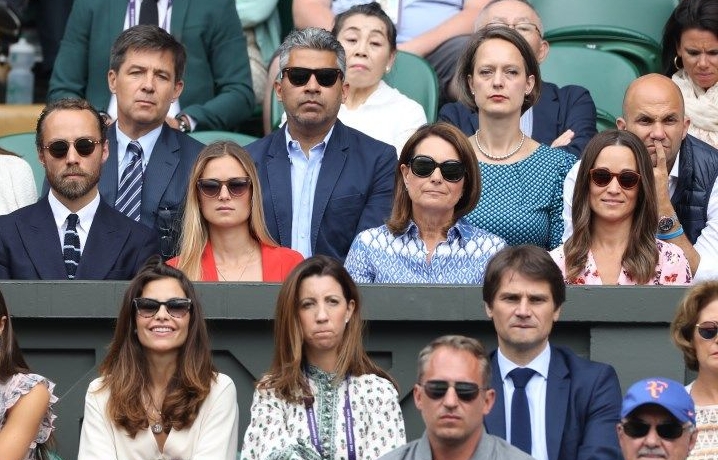 عائلة ميدلتون وبطولة ويمبلدون