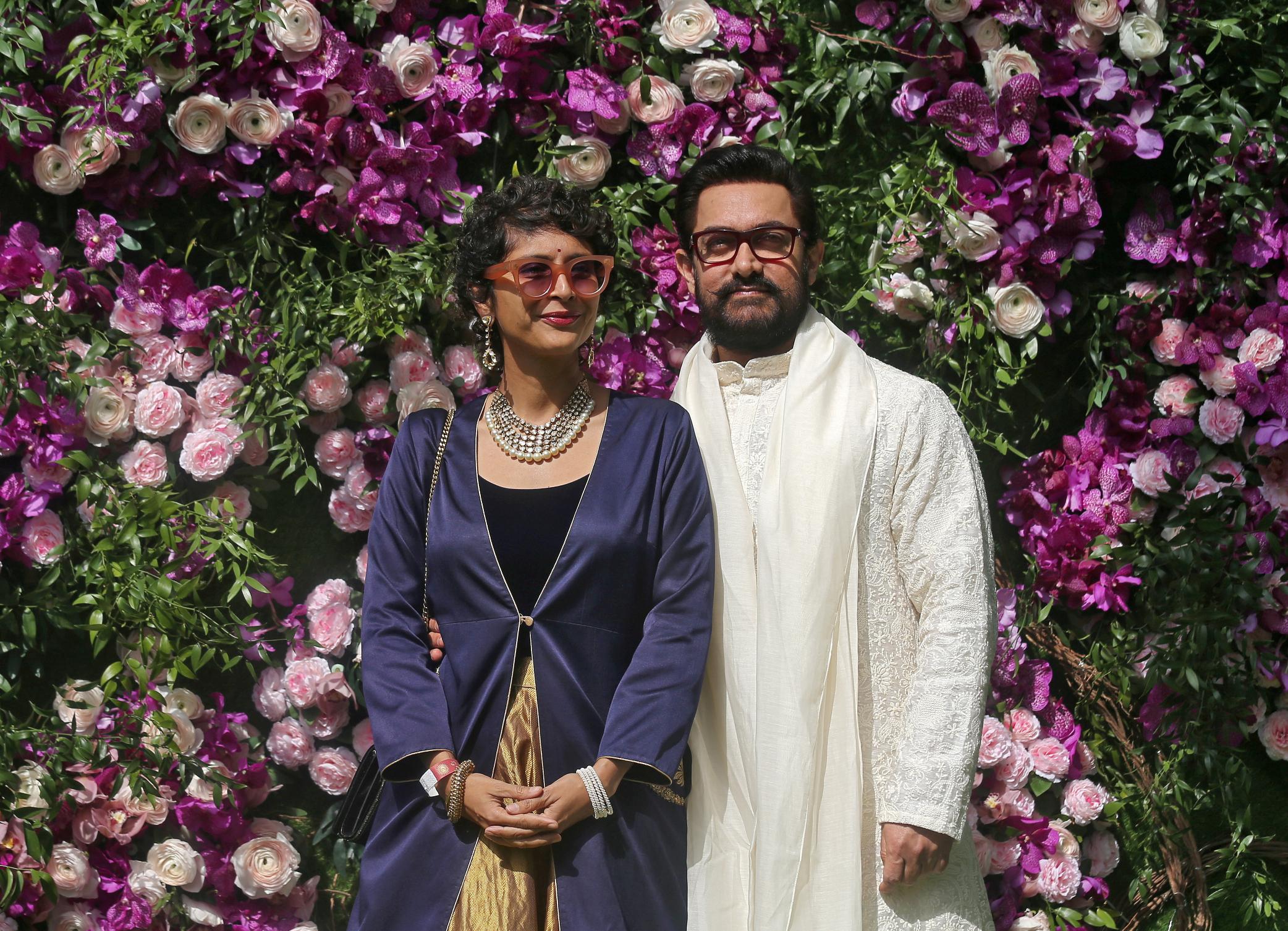 عامر خان Aamir Khan وكيران راو Kiran Rao