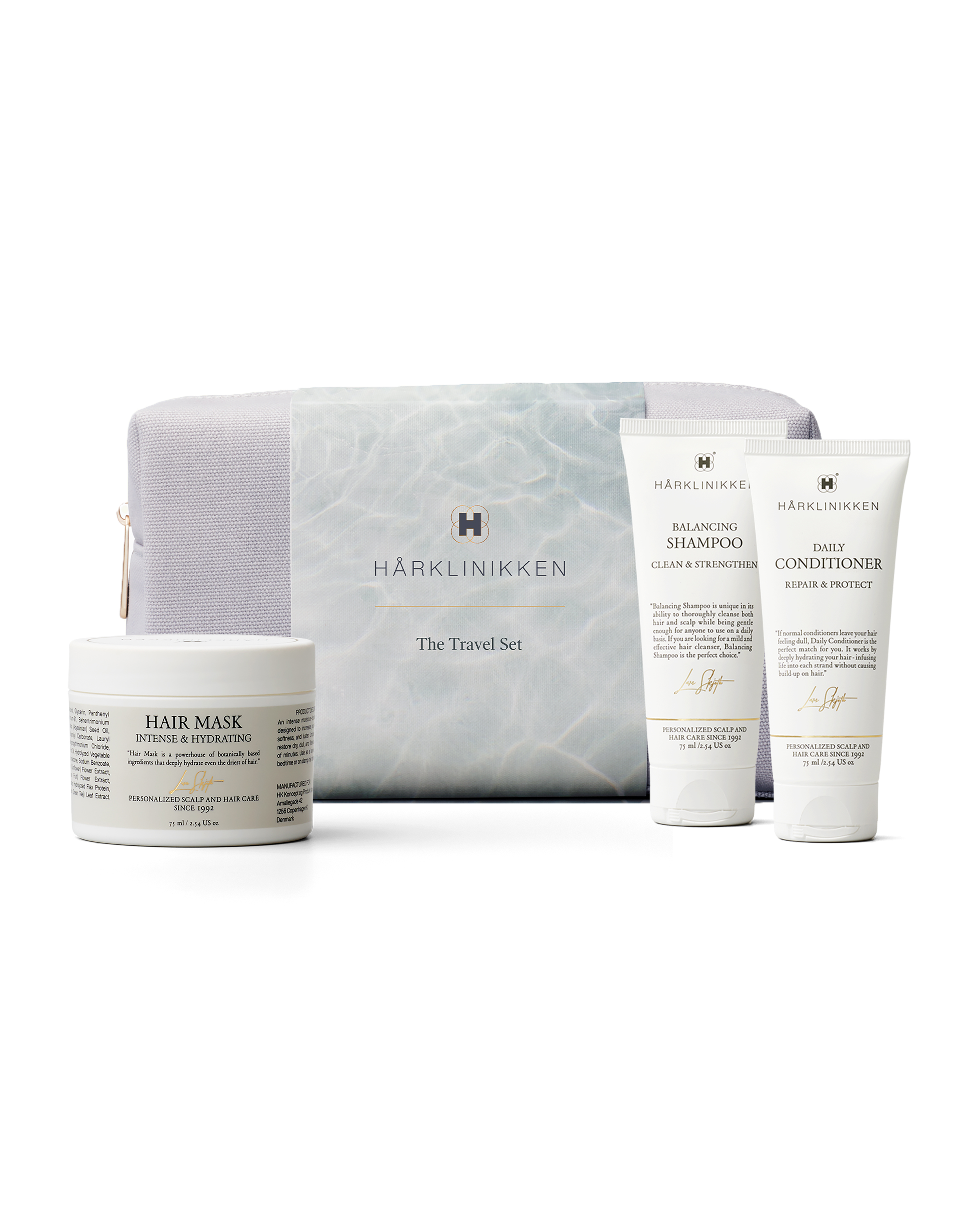عدّة ترافل هيركار سيت Travel Haircare Set من هاركلينيكن