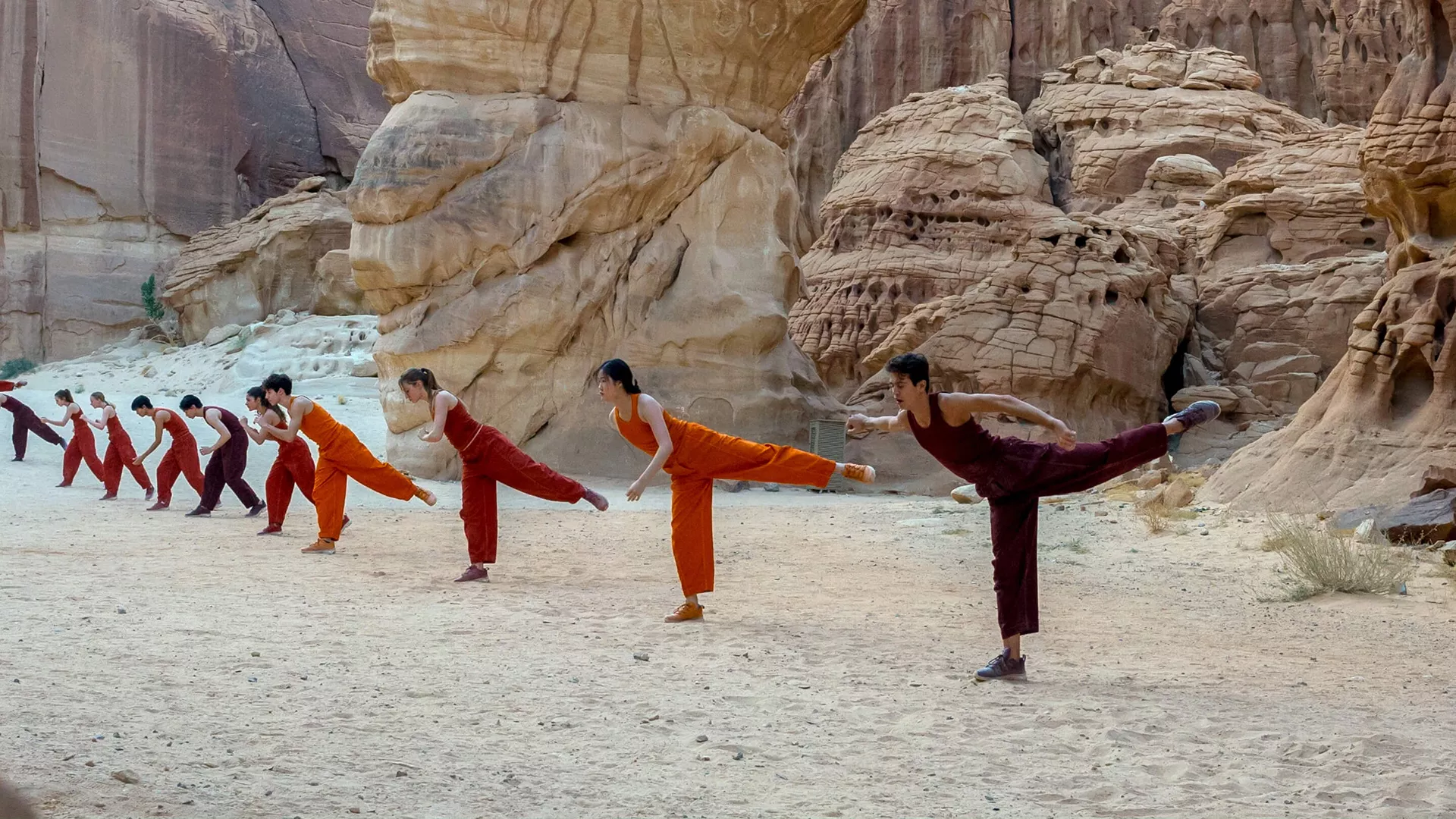 عروض الأداء الحضري في فيلا الحِجر