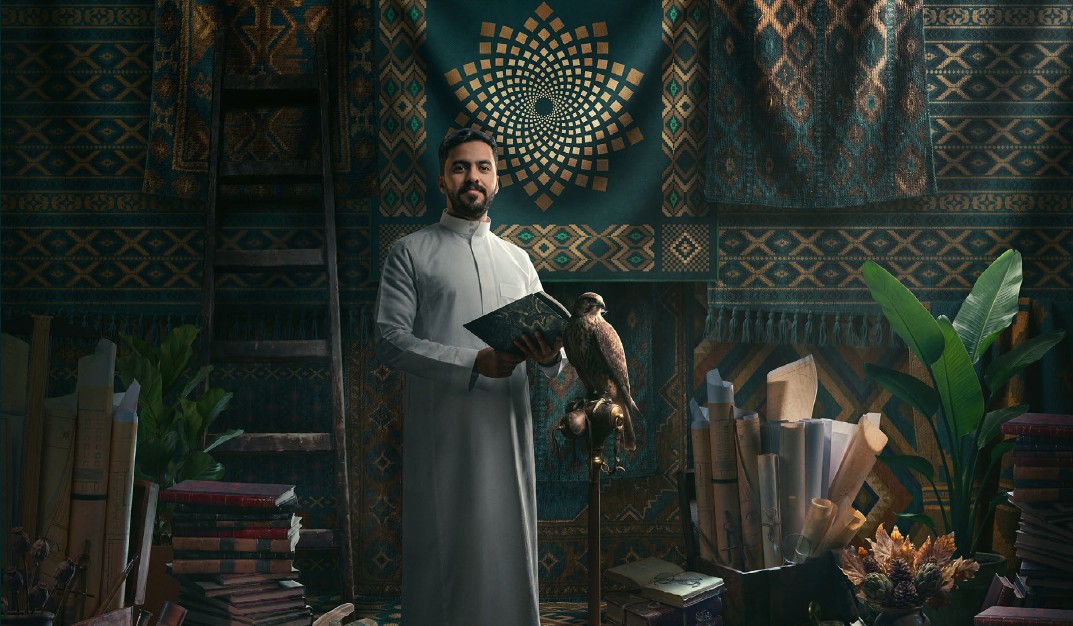 عزنا برؤيتنا.. يعبر هذا الرمز عن قيمة رؤية السعودية 2030 
