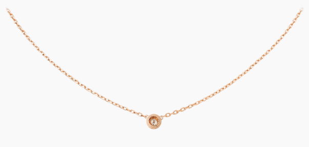 عقد Cartier d'amour من كارتييه