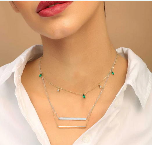 عقد Green Tsavorite   من  La Marquise