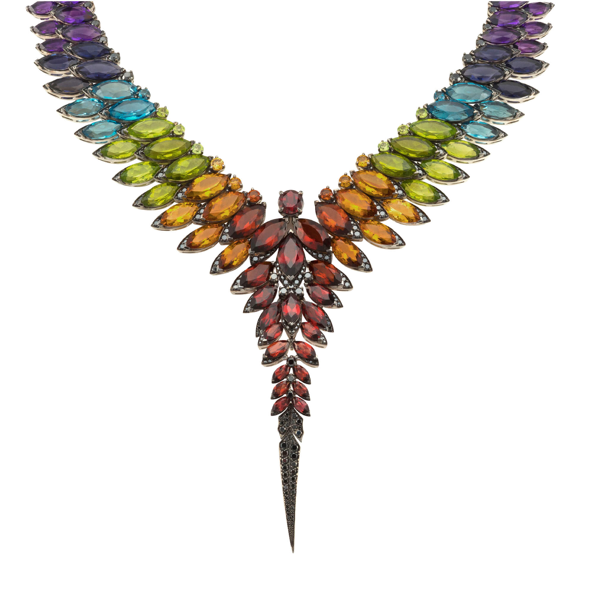 عقد Magnipheasant Feathers من ستيفين وبستير Stephen Webster 