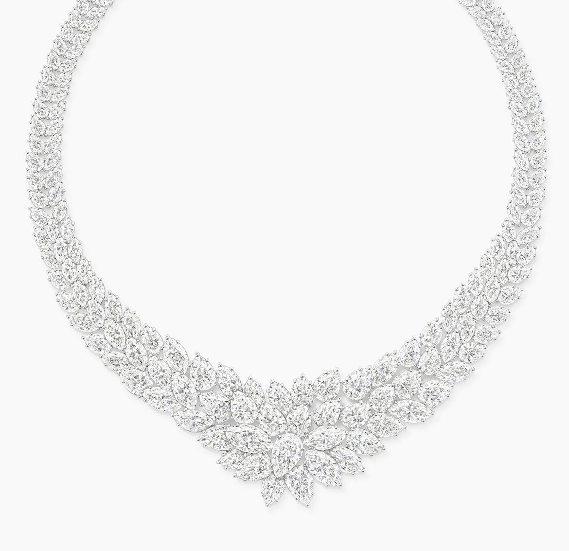 عقد Winston Cluster  من هاري وينستون Harry Winston 