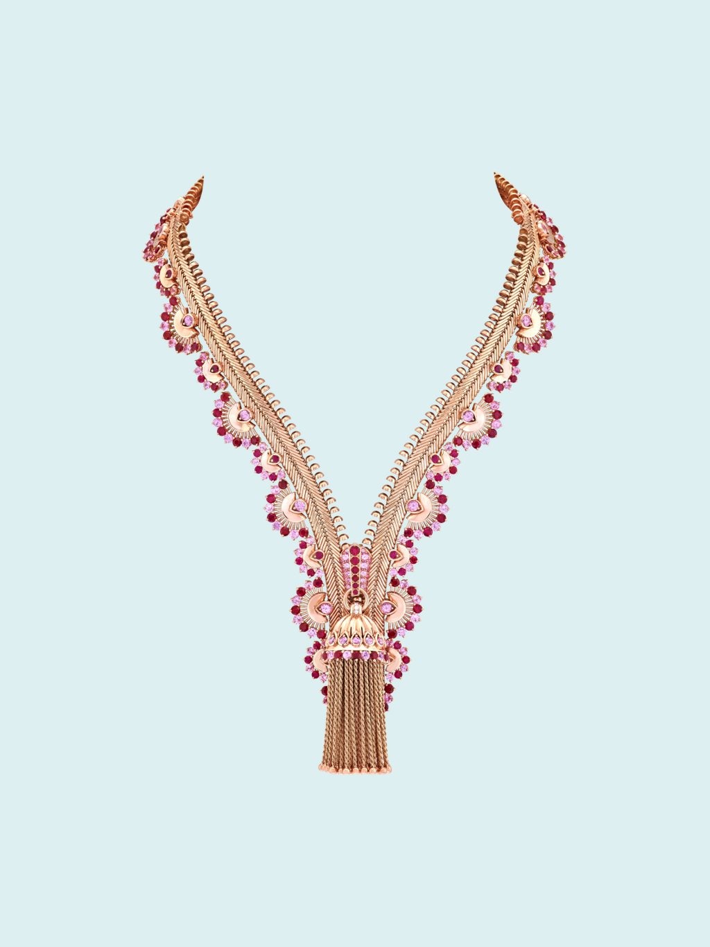 عقد Zip Antique Rayon  من فان كليف أند آربلز Van Cleef & Arpels