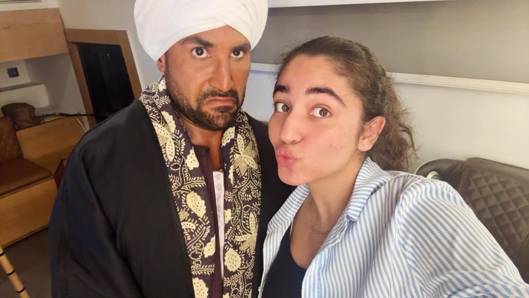 أول ظهور تليفزيوني لأحمد سعد مع ابنته جودي
