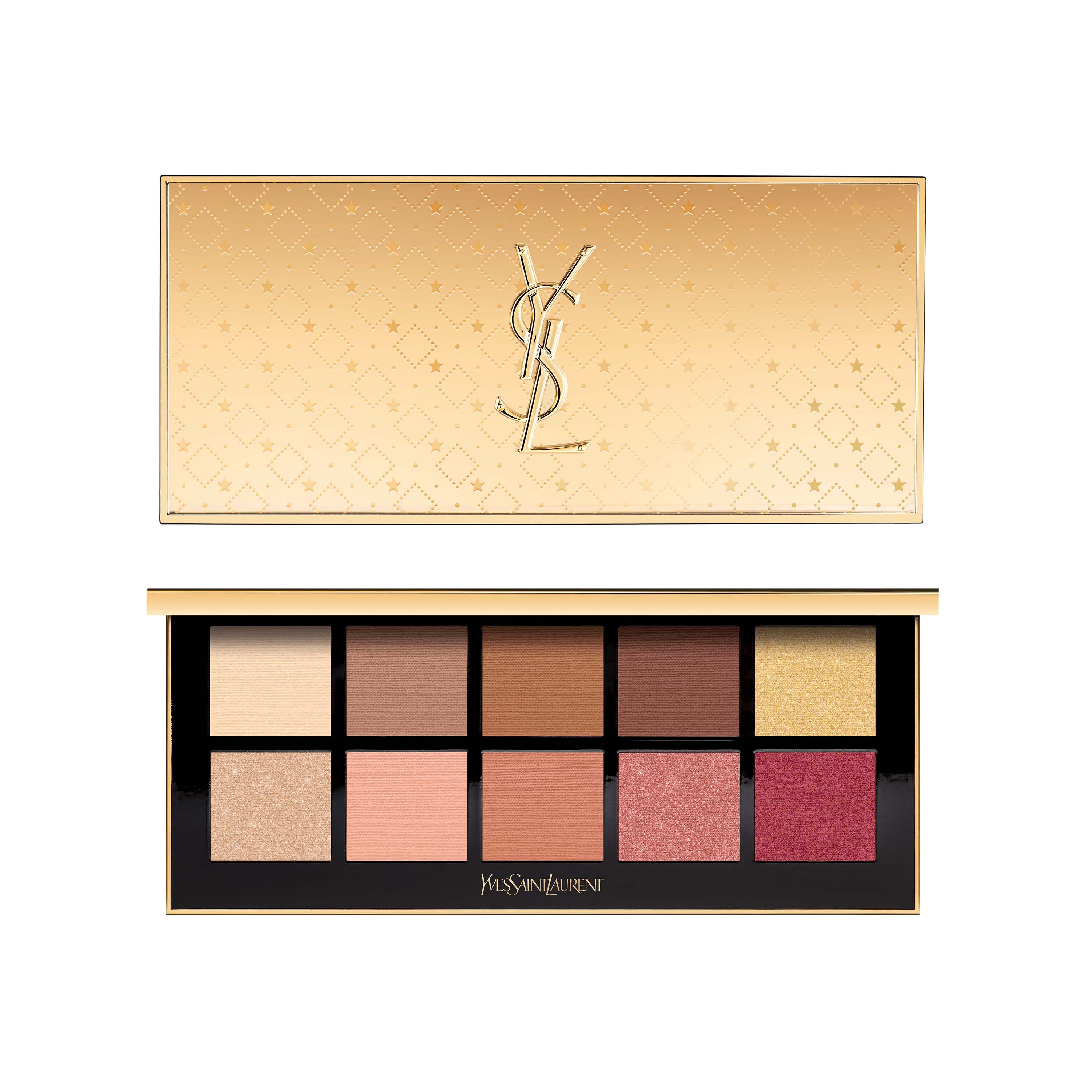 علبة ظلال مبتكرة للصبايا من علبةYSL COUTURE CLUTCH EYESHADOW PALETTE HOLIDAY EDITION