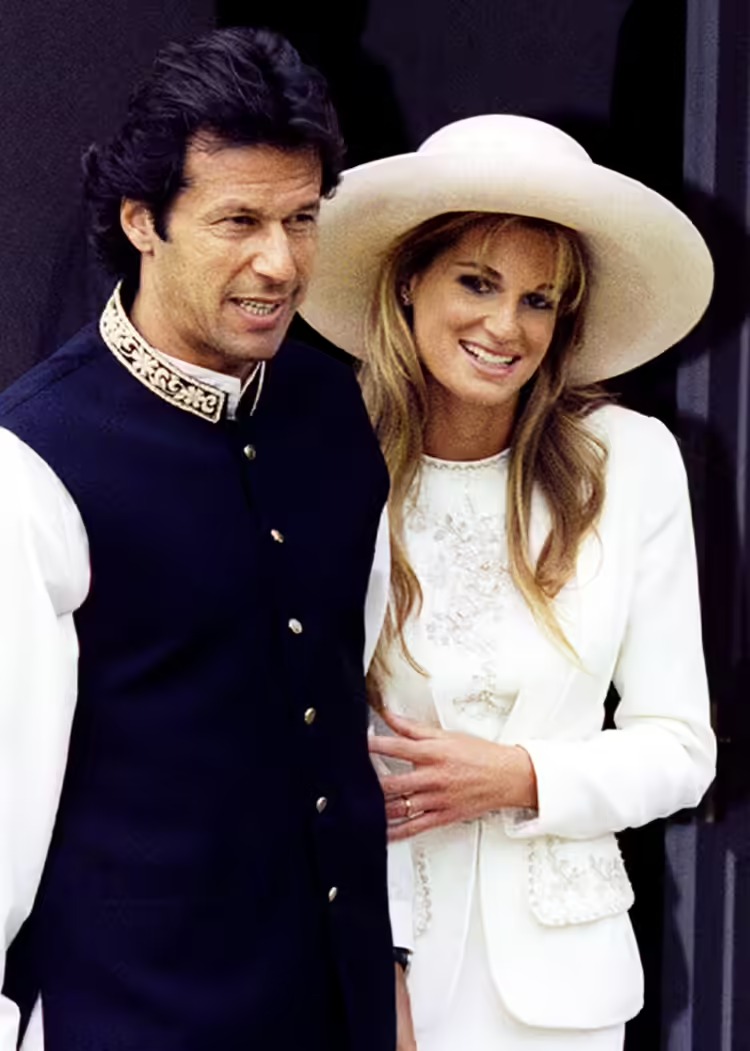 عمران خان Imran Khan وجيميما غولدسميث Jemima Goldsmith