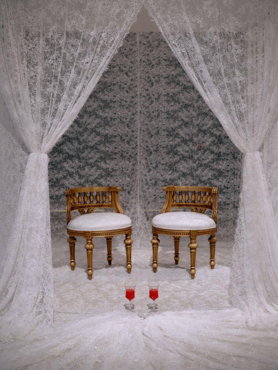 عمل الفنانة عائدة بدر I COULD BE HAPPY WITH SOMETHING SIMPLE AND QUIET