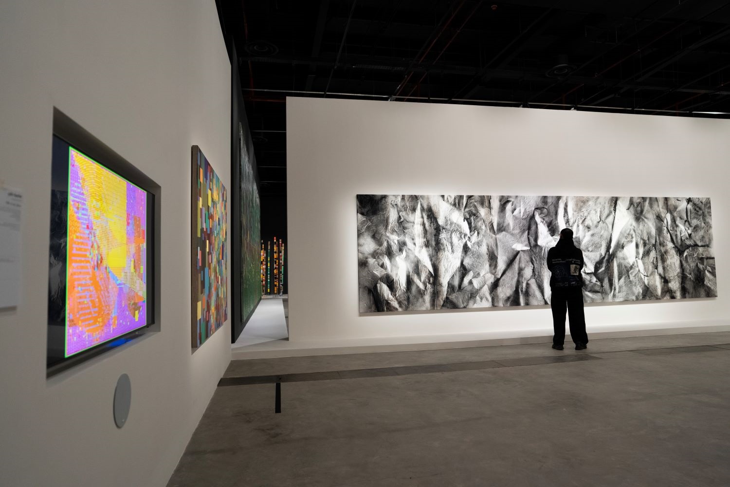 عمل الفنانة نادية كعبي