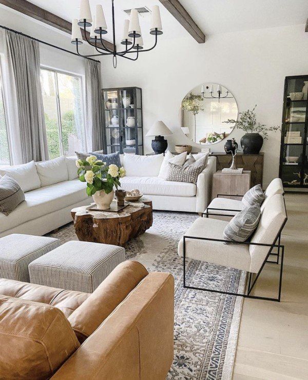 غرفة معيشة أنيقة