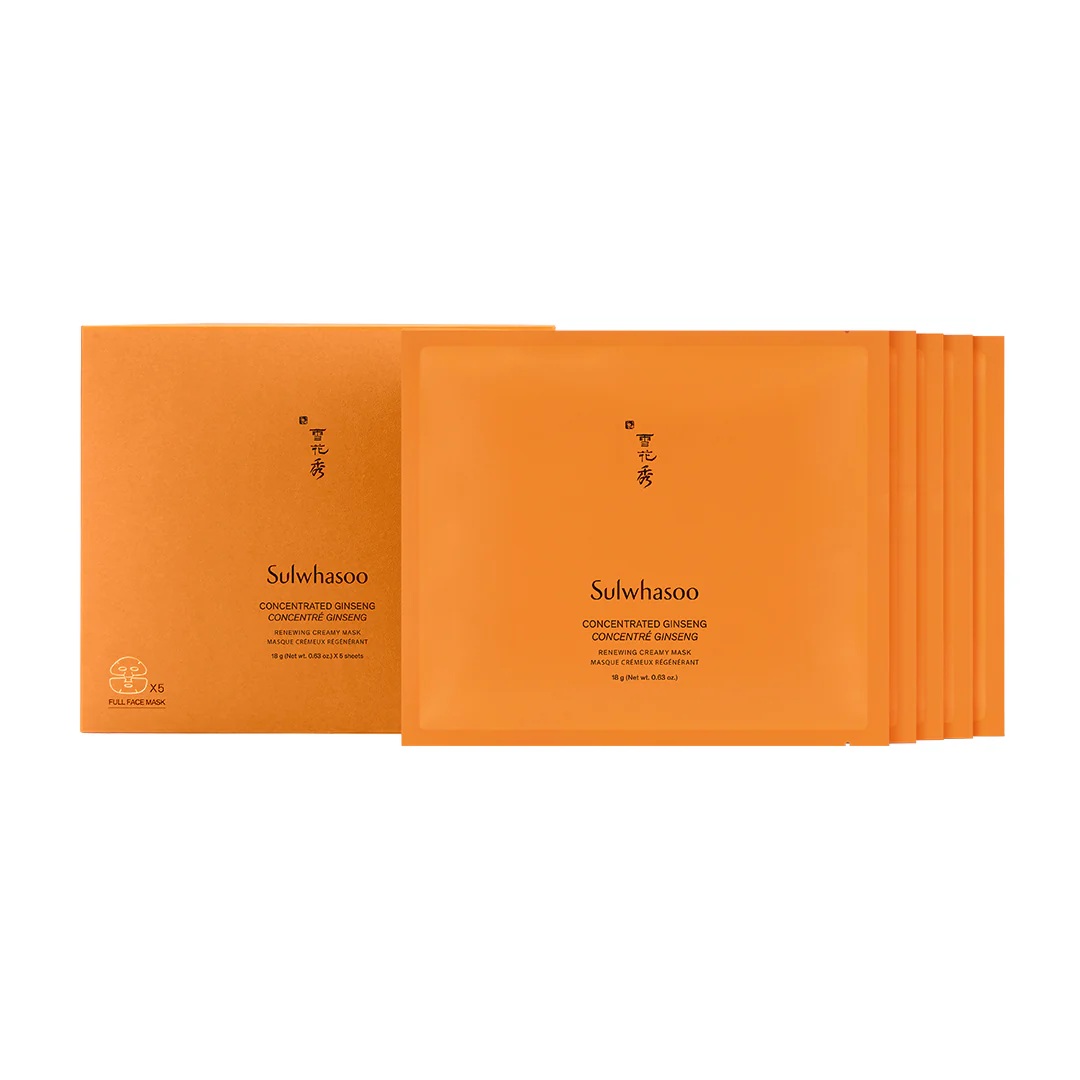 ـ قناع الجنسنغ المركز لتجديد البشرة Concentrated Ginseng Renewing Creamy Mask