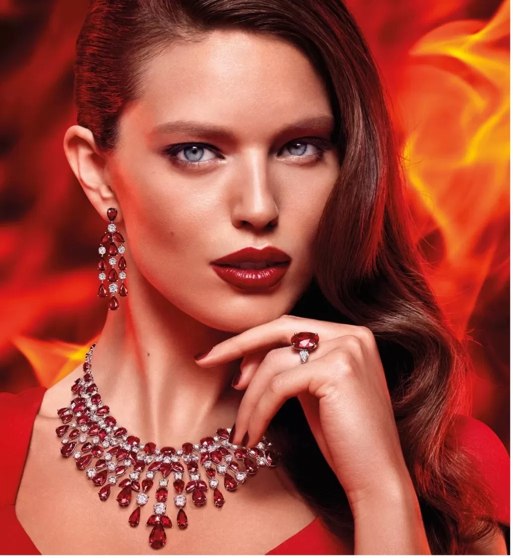 فخامة الياقوت في مجوهرات Graff