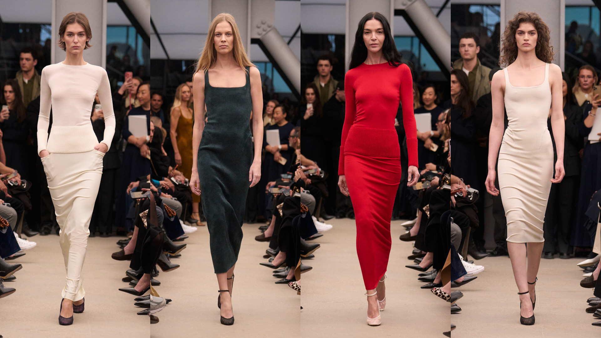 فساتين بألوان متعددة يمكن تنسيقها بطرق متعددة من ‏Alaïa