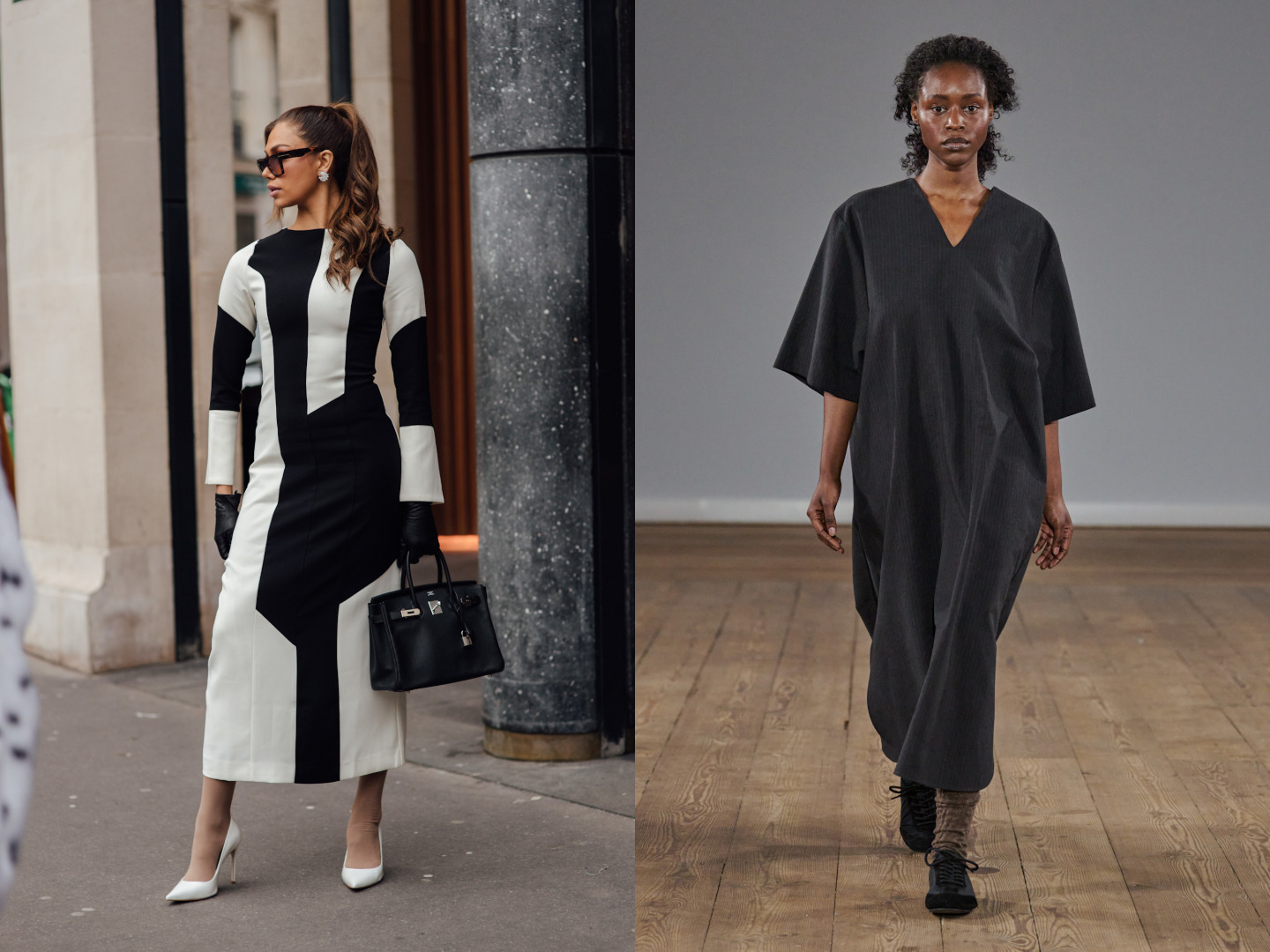 فساتين مناسبة لبناء خزانة كابسول