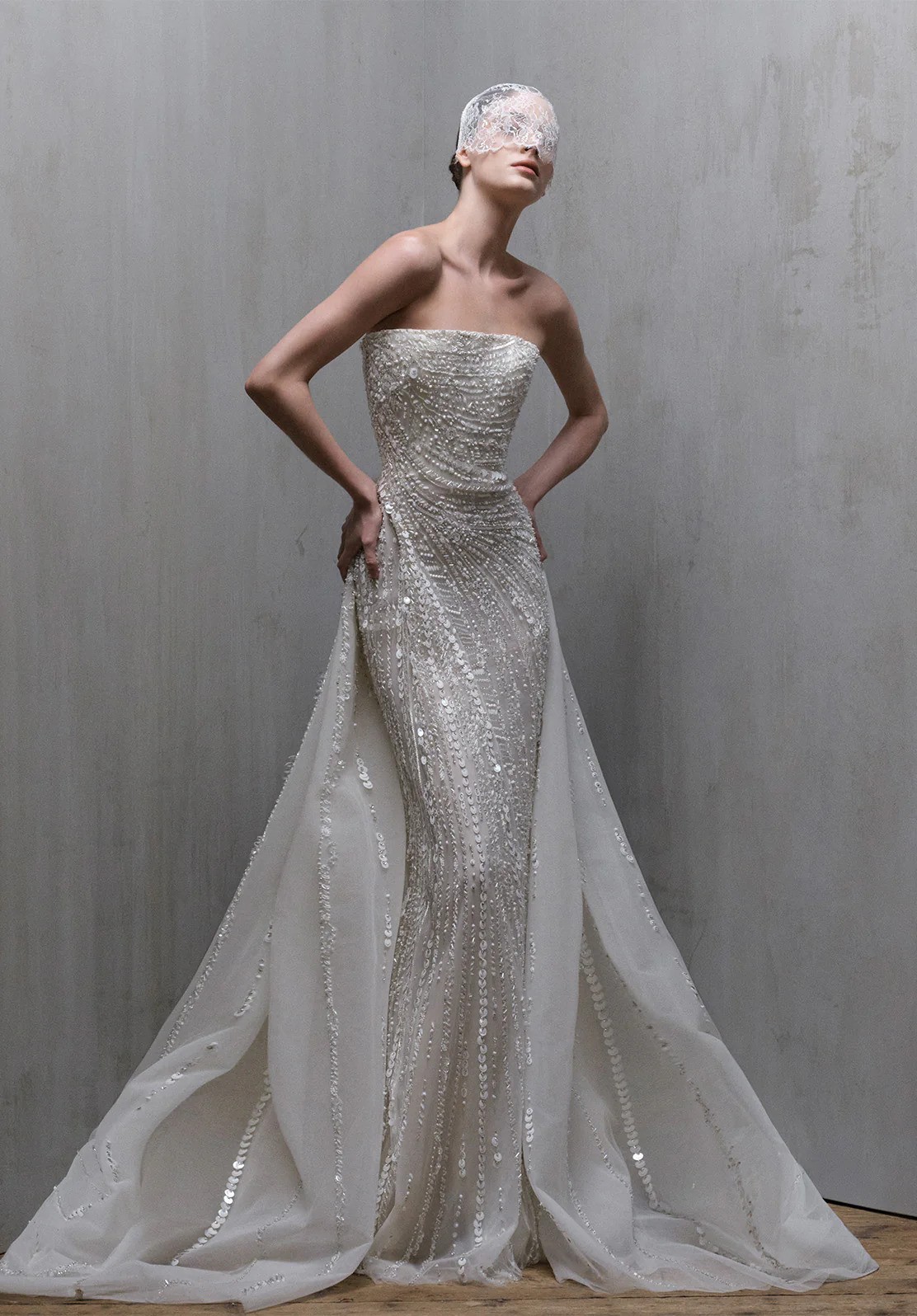 فستان زفاف إيلي صعب لخريف وشتاء 2026