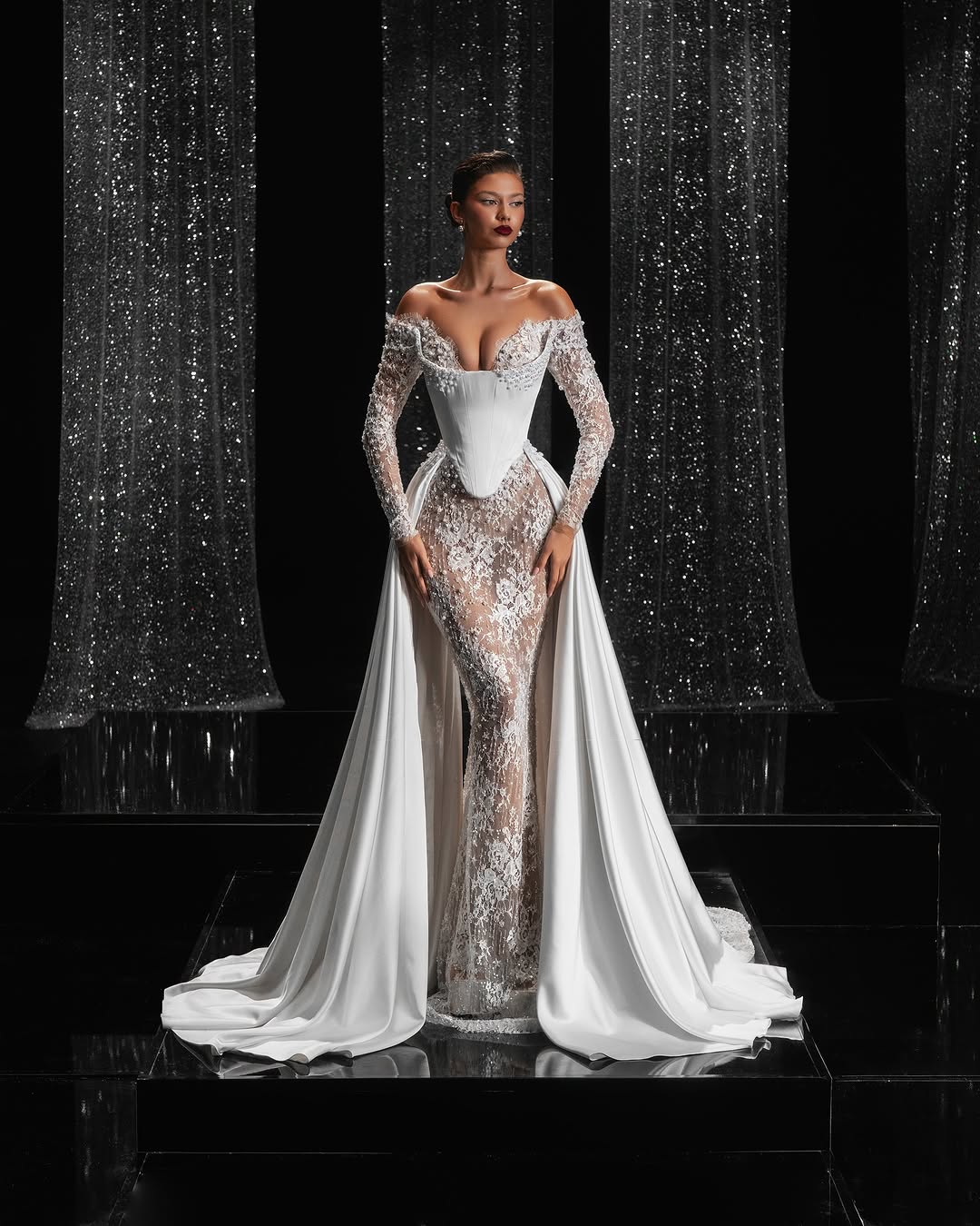 فستان زفاف بتصميم الروكوكو من BLINI Bridal