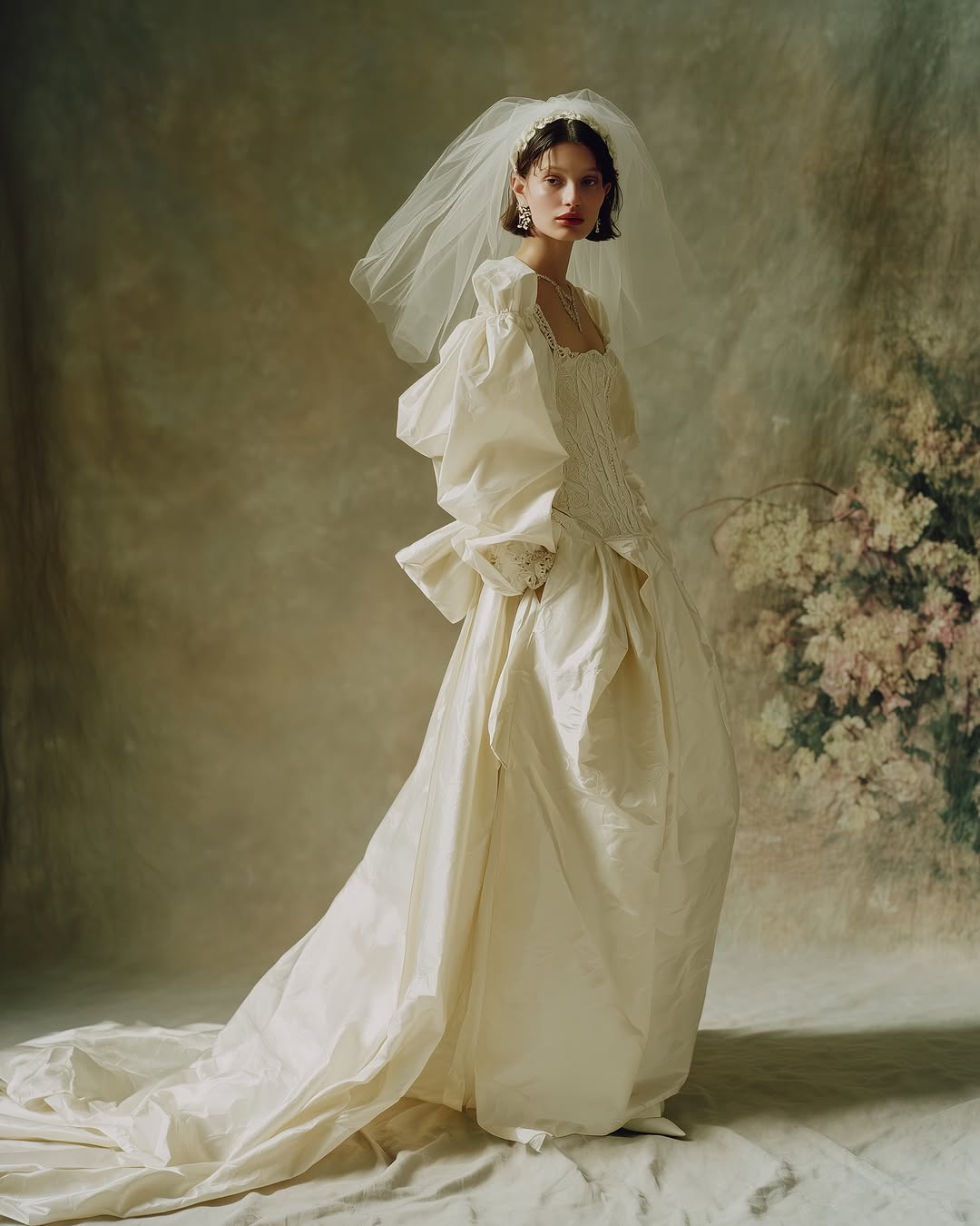 فستان زفاف فينتج من Zuleyha Kuru Wedding