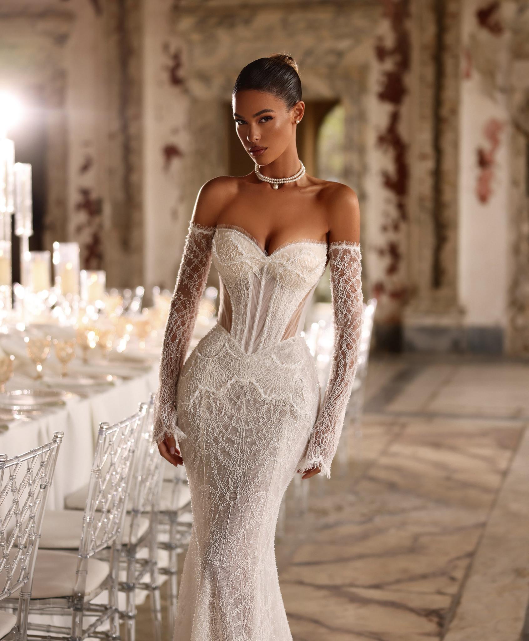 فستان زفاف من مجموعة 2027 للمصمم @ mustafagungorcouture