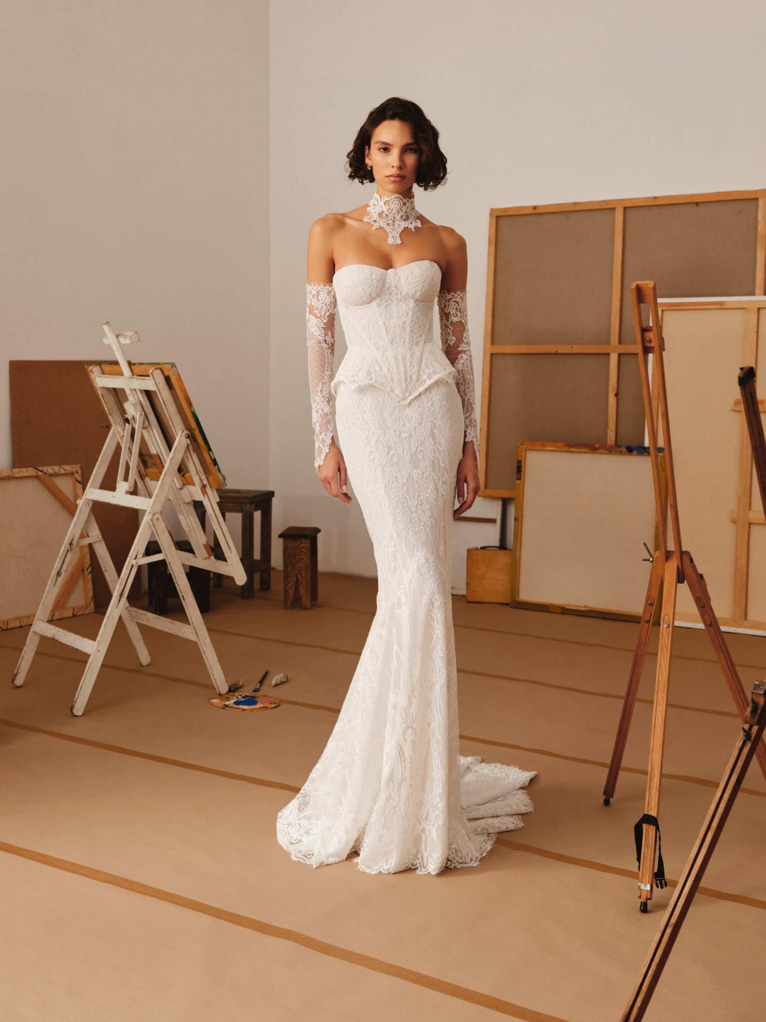 فستان زفاف ناعم من Milla Nova