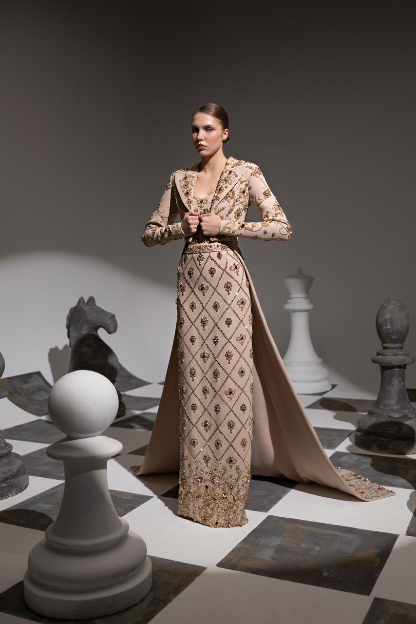 فستان من مجموعة كش ملك لربيع وصيف 2026