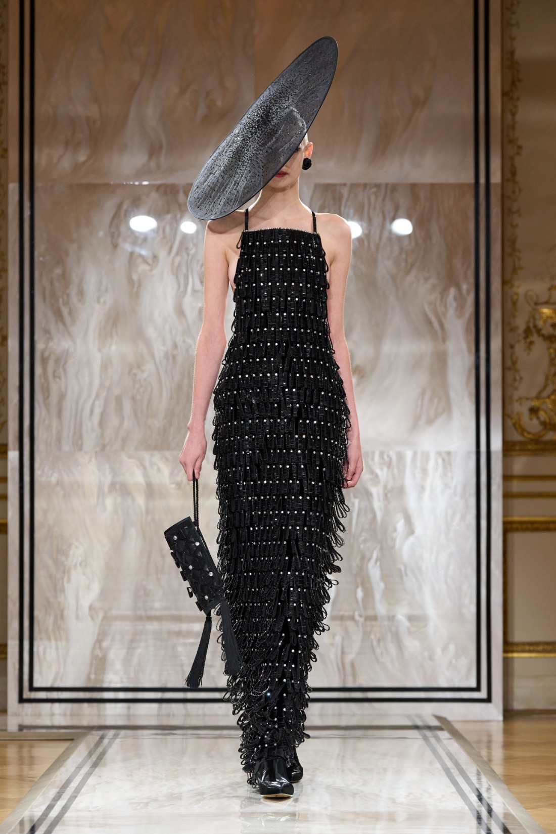 فستان منقط من Armani Prive