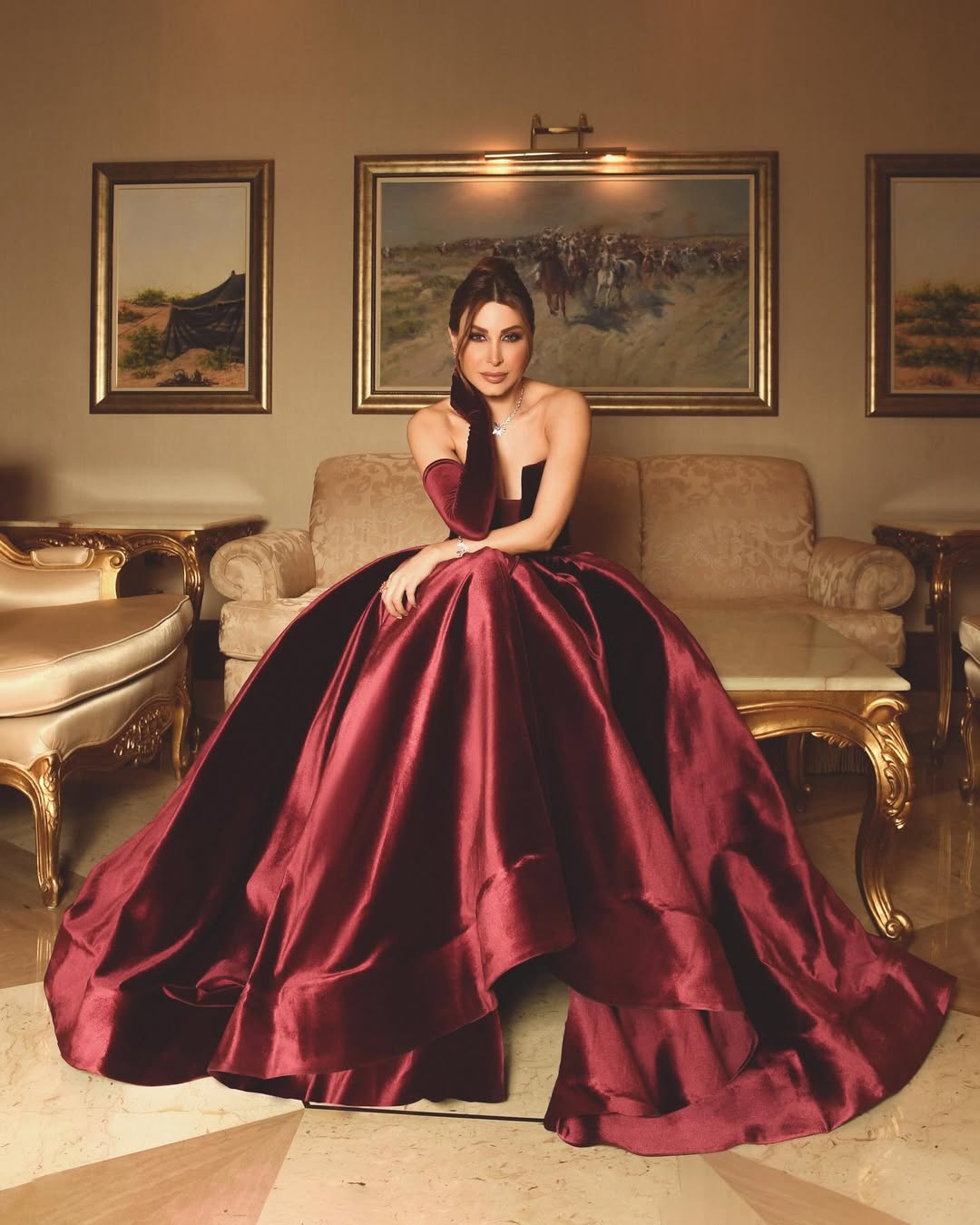 فستان يارا في عيد الحب