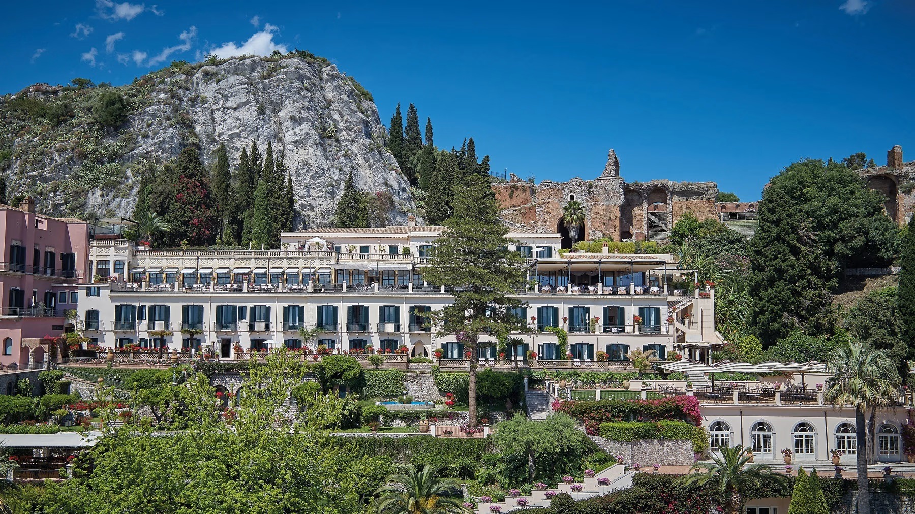فندق جراند تيميو Grand Hotel Timeo - صقلية، إيطاليا