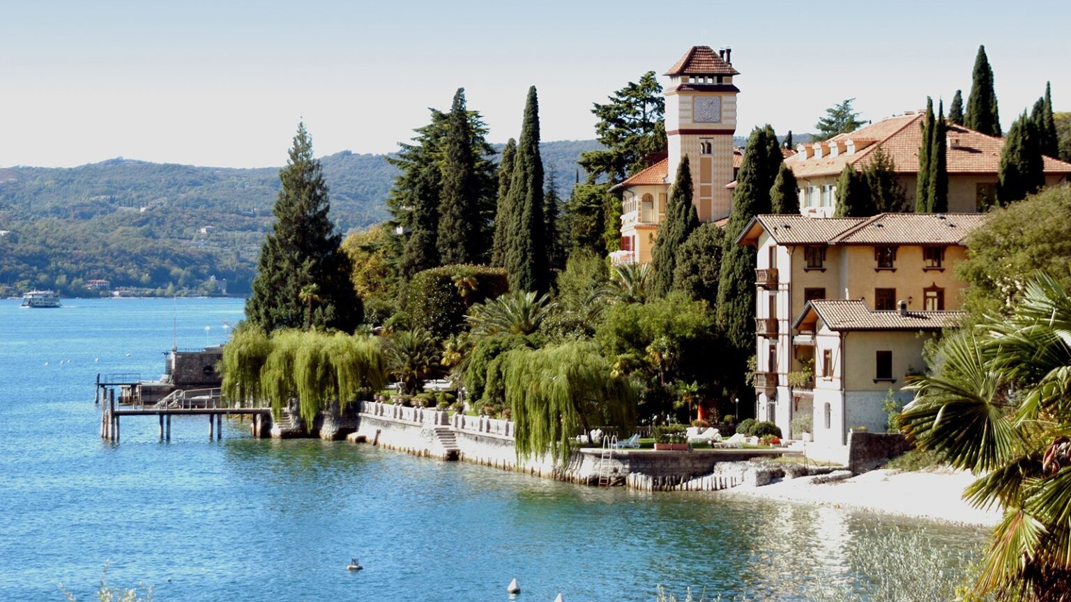 فندق جراند فاسانو وفيلا برينسيبي Grand Hotel Fasano & Villa Principe، بحيرة غاردا، إيطاليا