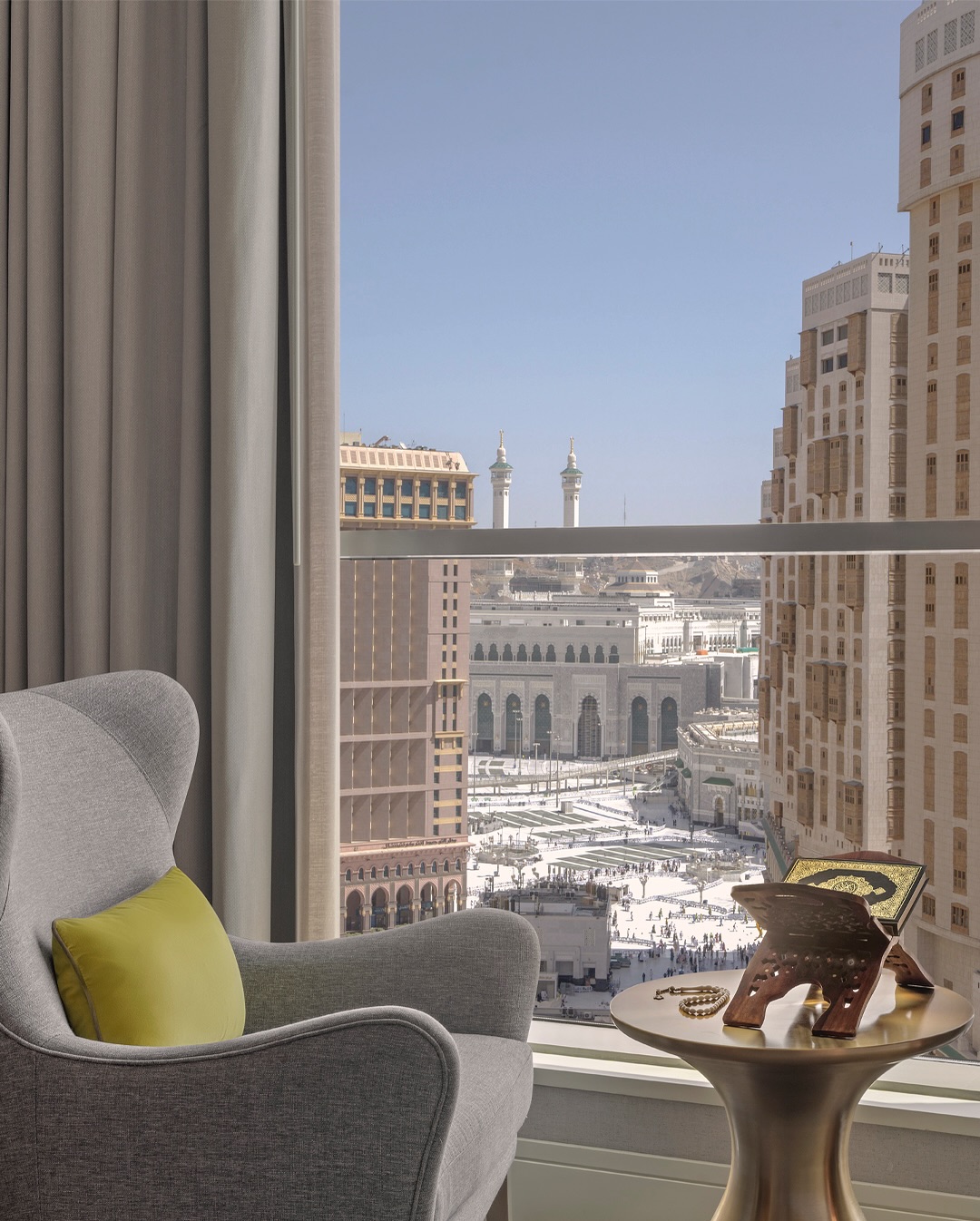 فندق جميرا جبل عمر مكة… أناقة معاصرة تحتضن لحظات التأمل أمام المسجد الحرام