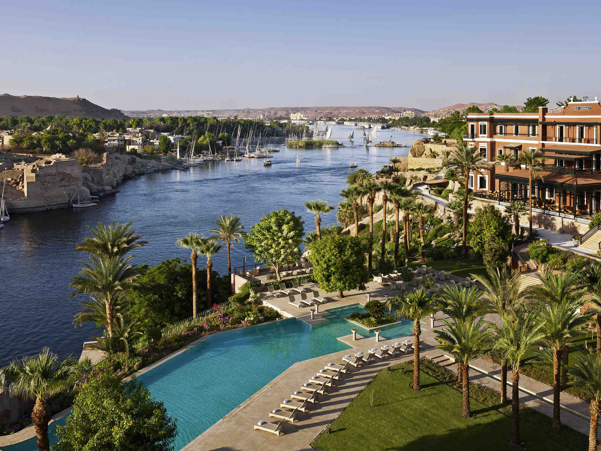 فندق سوفيتيل ليجيند أولد كتاراكت أسوان Sofitel Legend Old Cataract Aswan