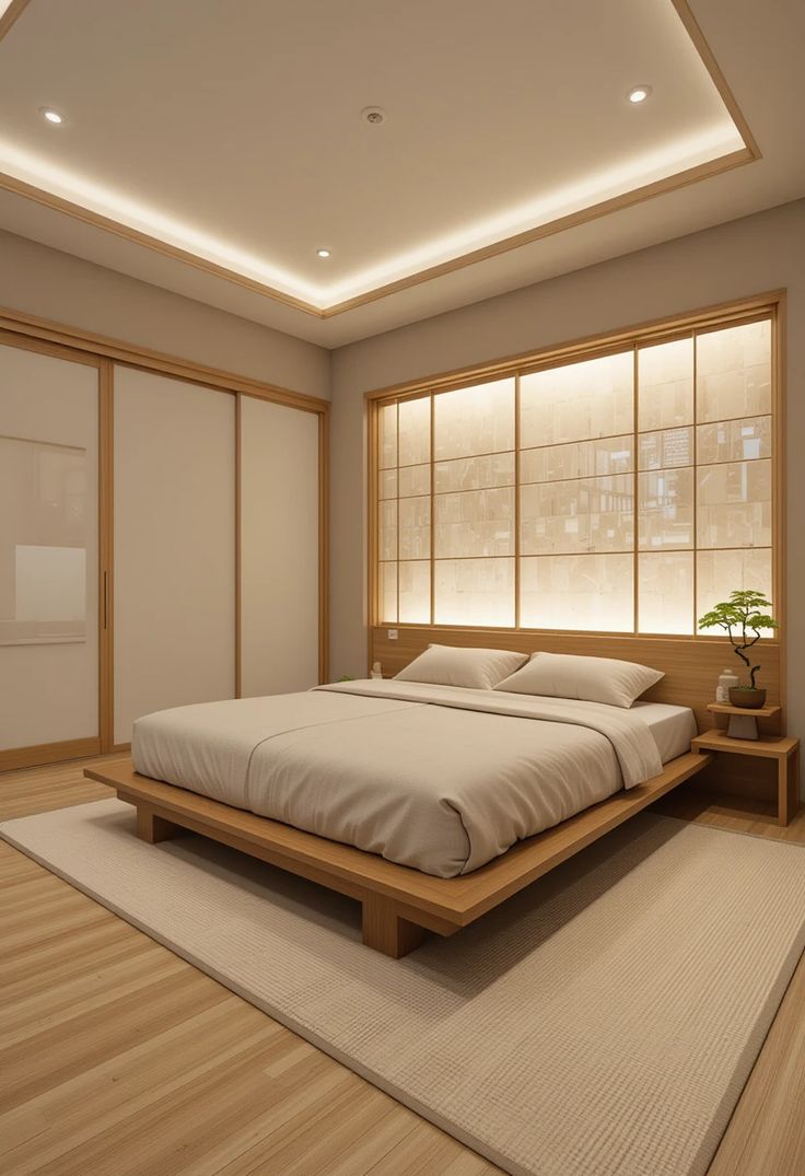 في اليابان، تُصمم الغرف بمفهوم البساطة الـ minimalism