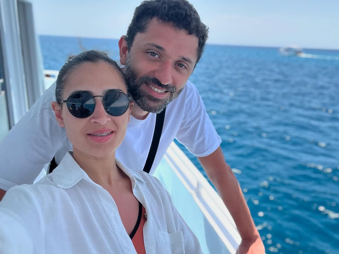 كريم محمود عبد العزيز وآن رفاعي