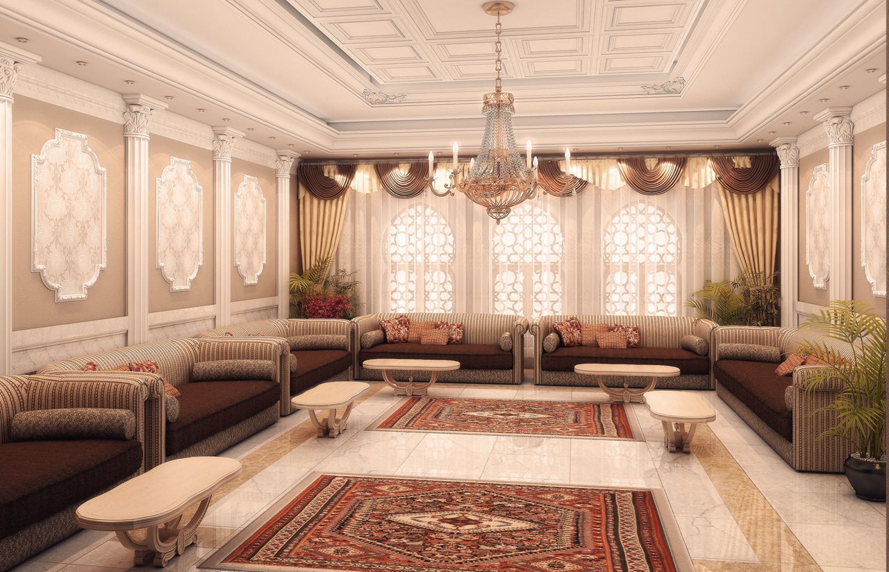 قاعدة محايدة بلمسات غنية