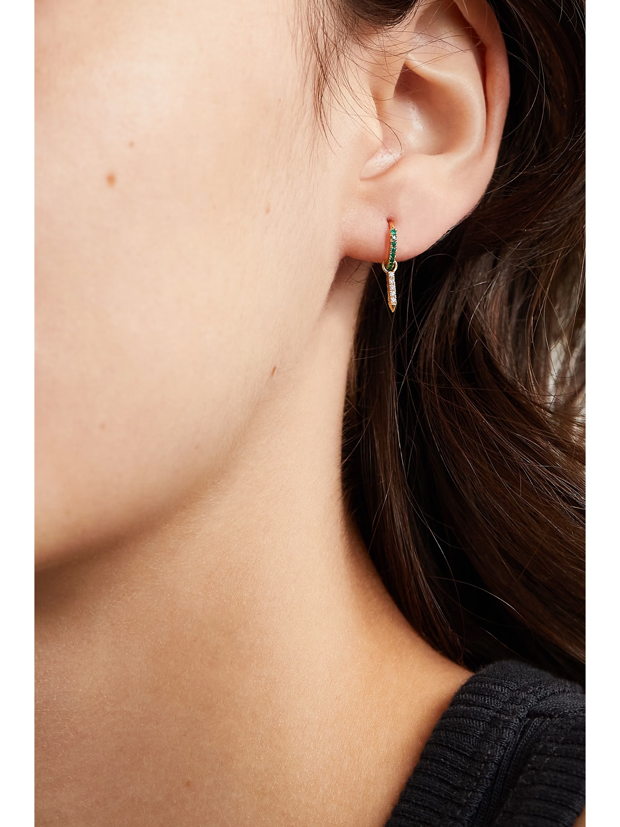 قرط Eternity + Lightning Bolt من Maria Tash