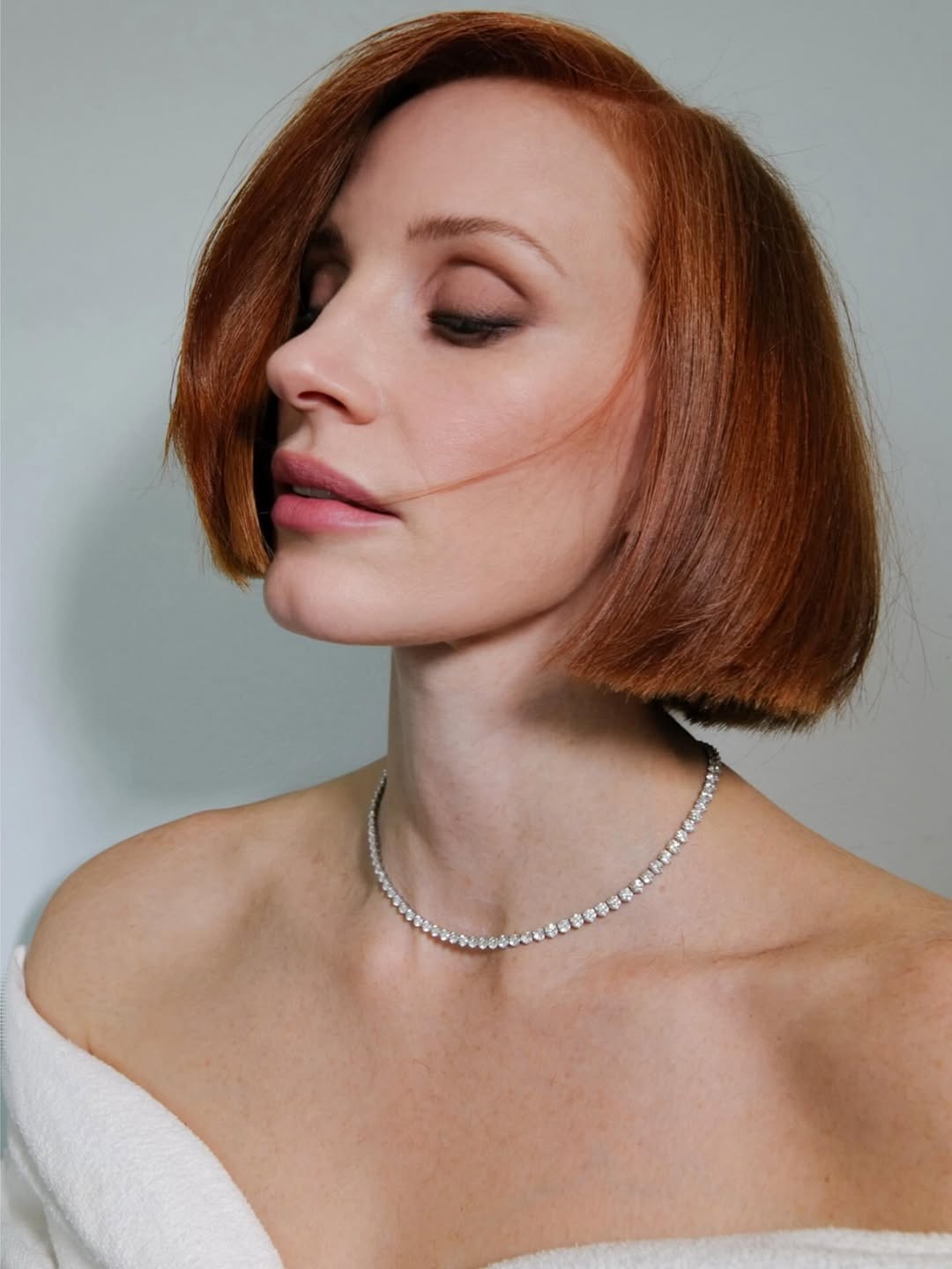 قصة الـ Blunt Bobبأسلوب Jessica Chastain