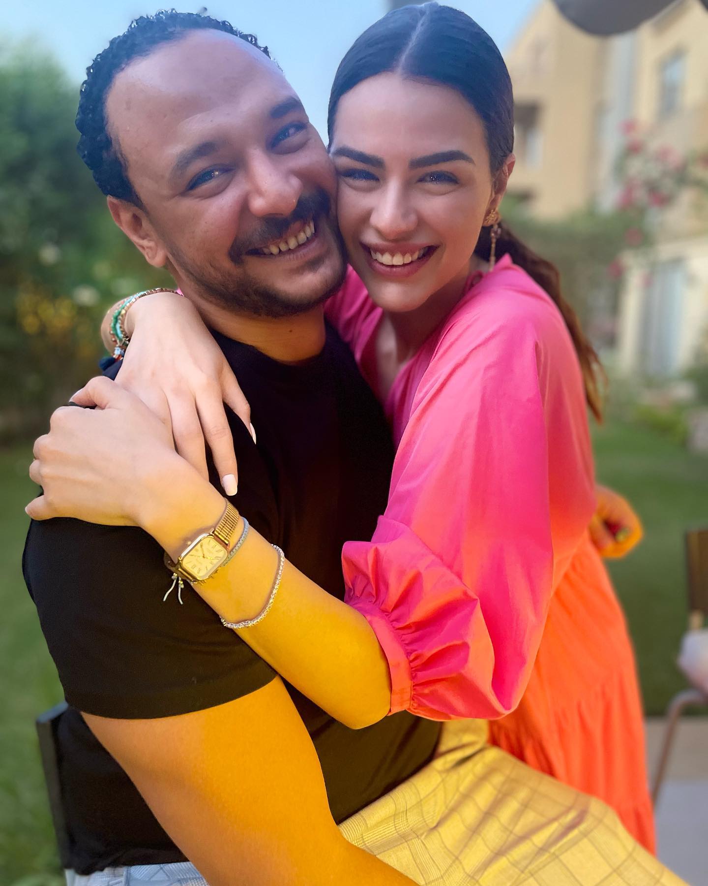 قصة زواج هنادي مهنا وأحمد خالد صالح