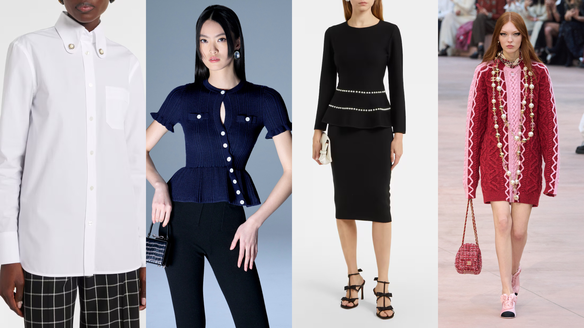 قطع وإطلالات أنيقة باللؤلؤ