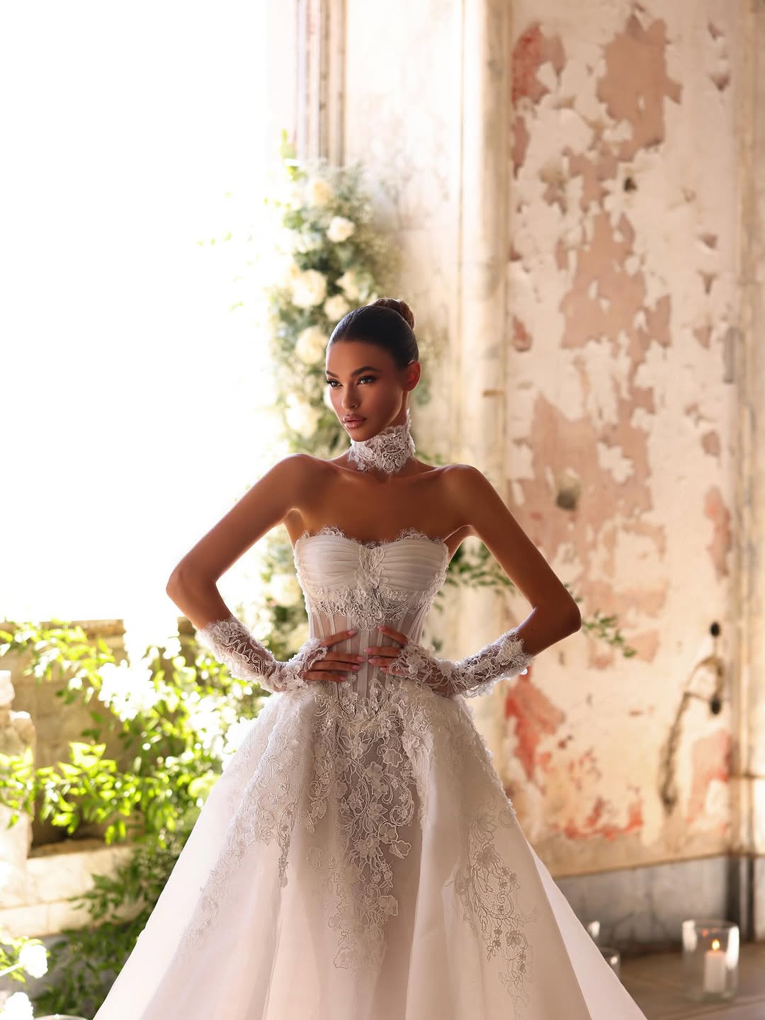 قفازات مزخرفة من Salon venčanica WD